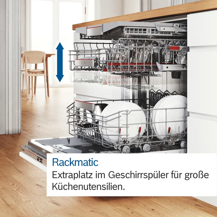 جلاية أطباق بوش Bosch بـ 6 برامج، سلة ثالثة، ووظيفة تجفيف إضافي لأداء مثالي - Image 4