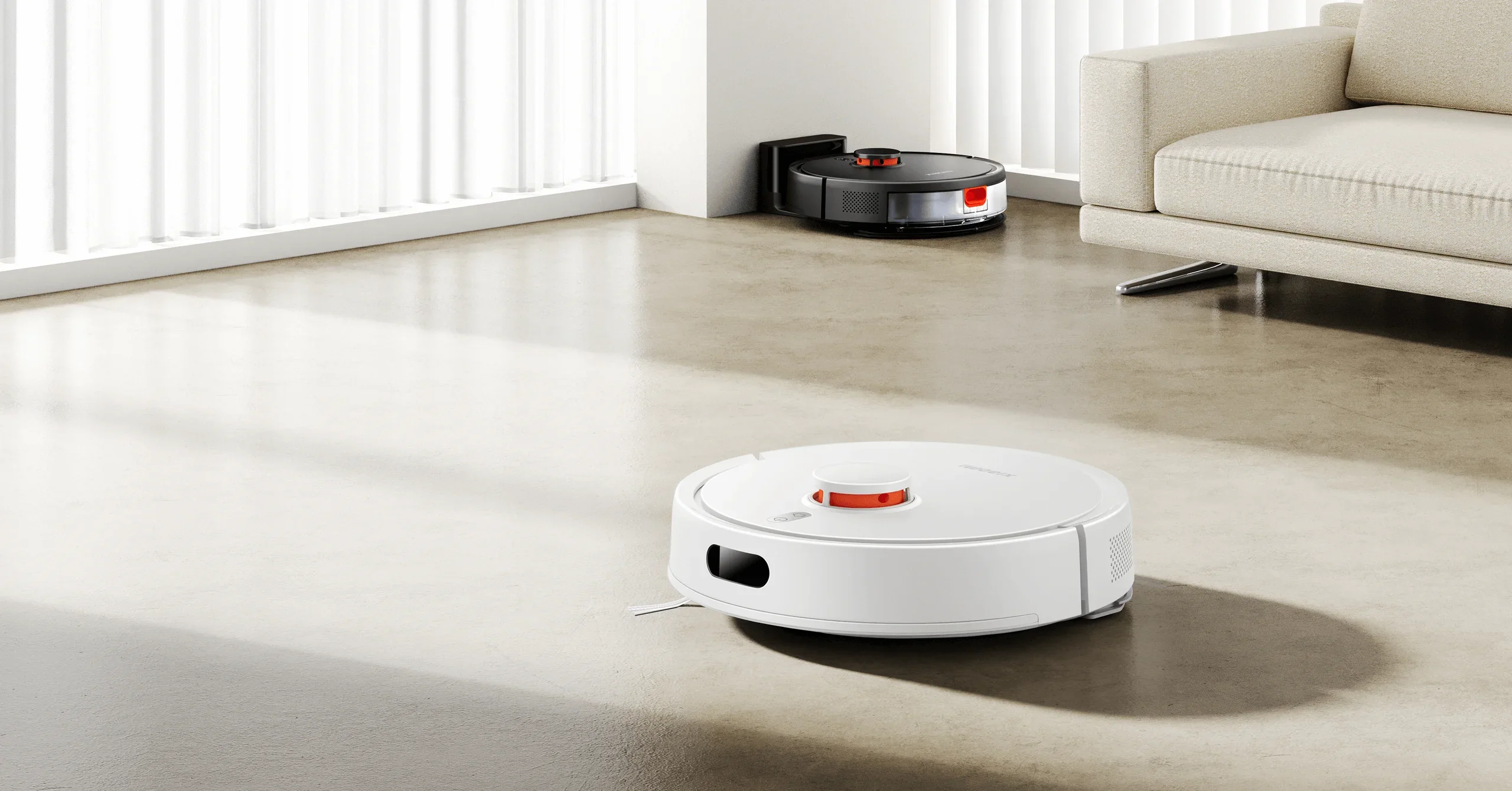 مكنسة روبوت S20 أبيض اسود من شاومي Xiaomi - Image 4