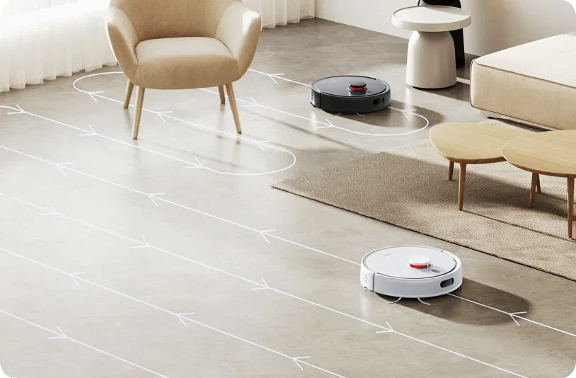 مكنسة روبوت S20 أبيض اسود من شاومي Xiaomi - Image 6
