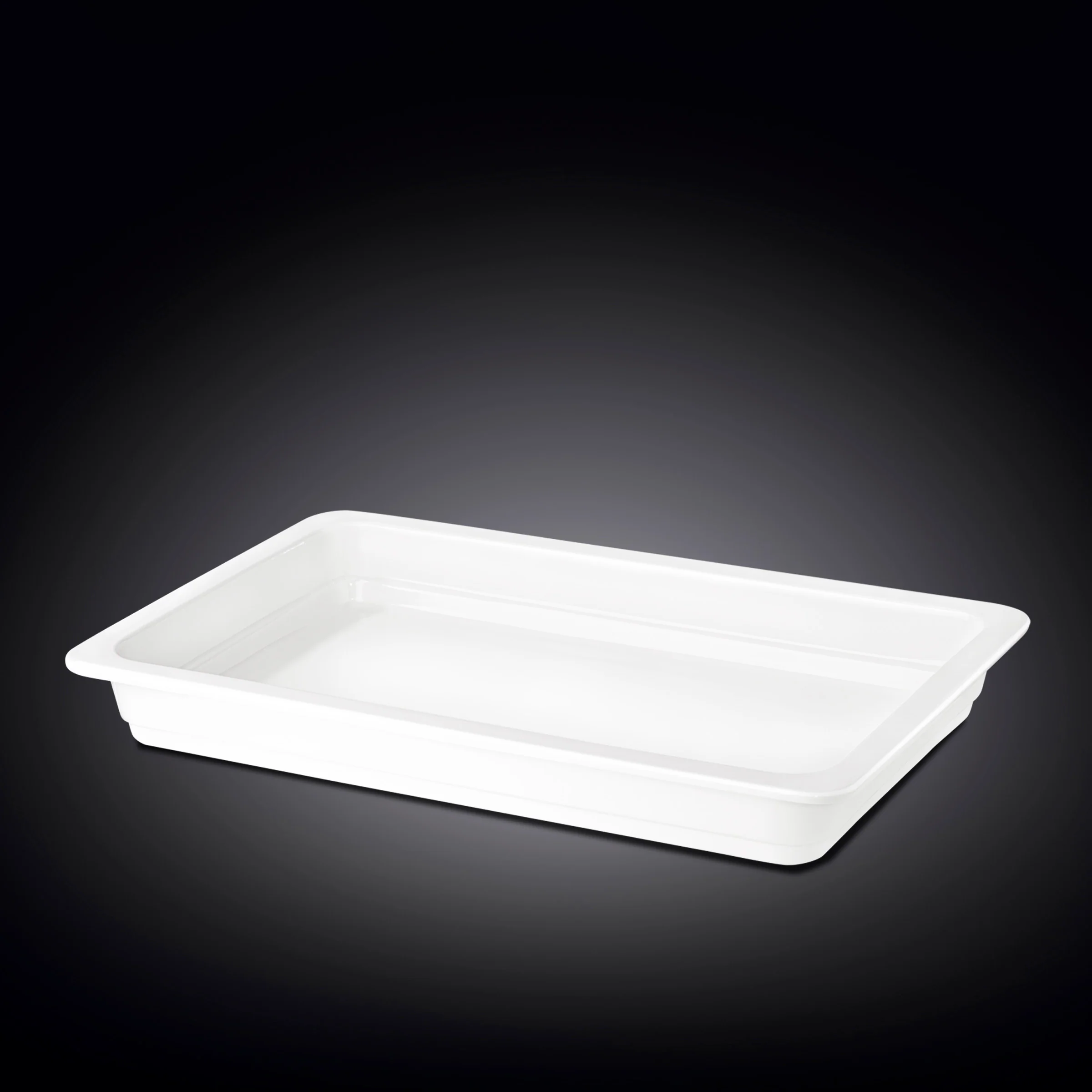 طبق مستطيل 53*33 سم من Wilmax - أبيض