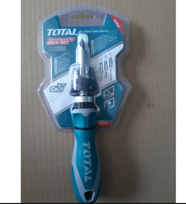مفك طقطيقة 8 قطع من TOTAL - Image 2
