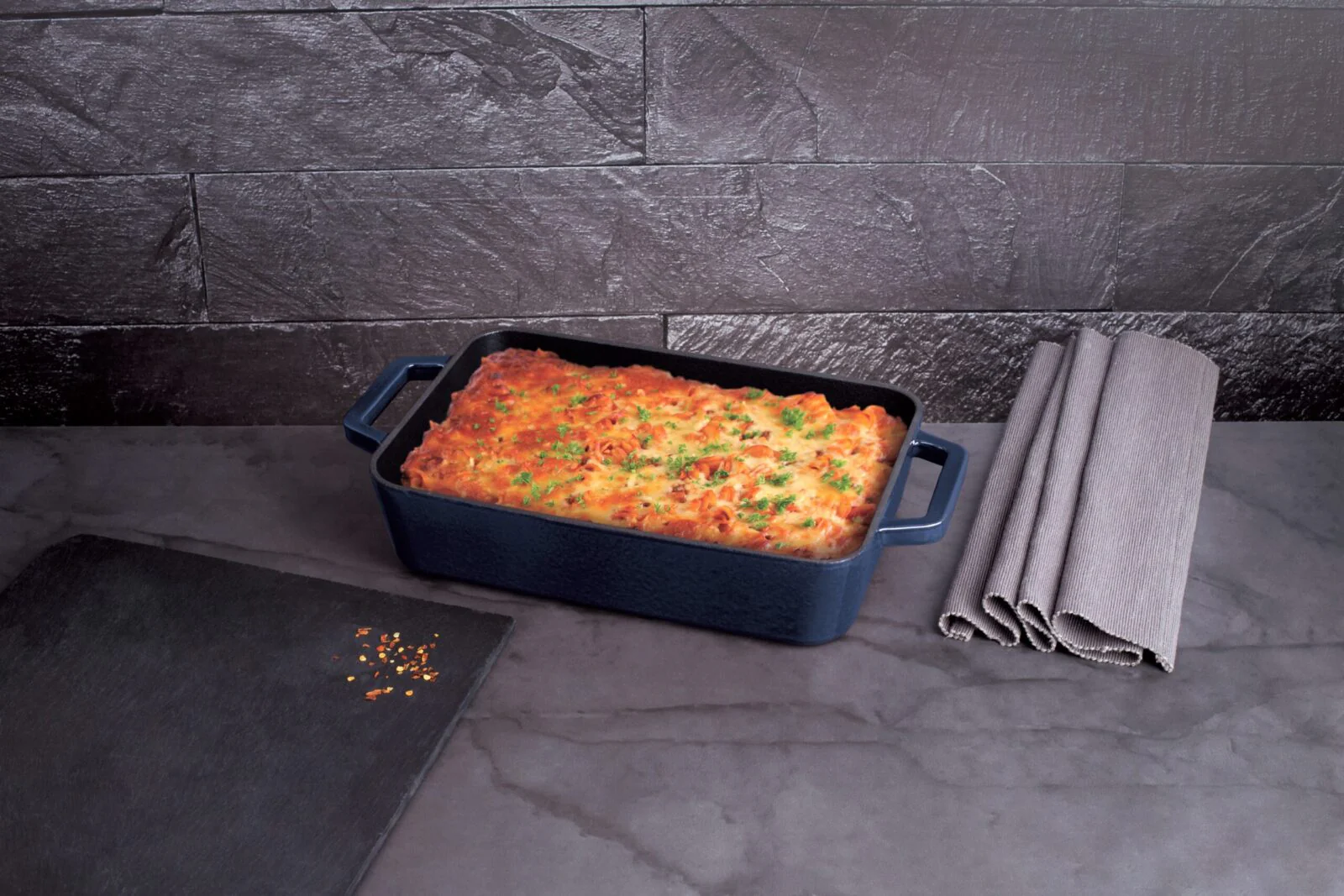 صينية فرن 30*20 سم من Berlinger Haus Cast Iron - أكوامارين