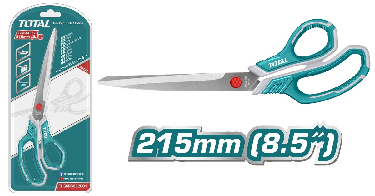 مقص ورق 8.5" من Total - Image 2