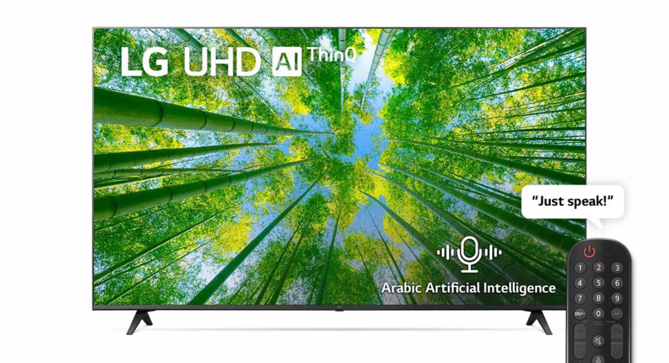 تلفزيون 60 بوصة LG UHD AI UA85 4K Smart TV
