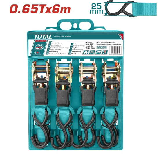طقم شد 4 قطع 0.65 طن * 6 مترمن توتال TOTAL