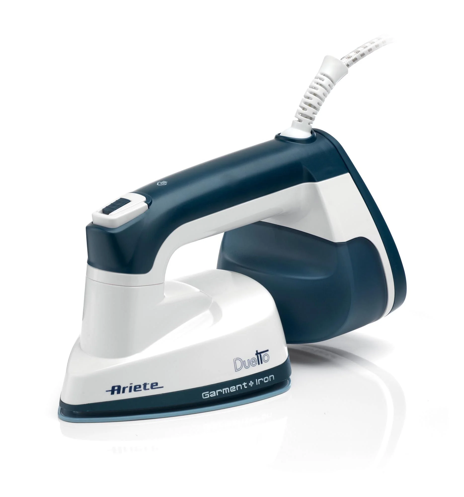 مكواة بخار 1000 واط من Ariete Duetto 6246 - أبيض وأزرق - Image 8