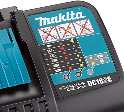 شاحن 18V للسيارات،شحن سريع DC18SE من ماكيتا Makita - Image 3
