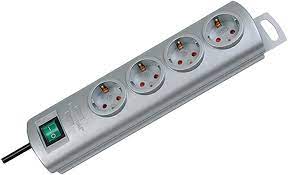وصلة 4 مخارج مع مفتاح تشغيل وكابل طوله 1.5 متر من Brennenstuhl - Image 3