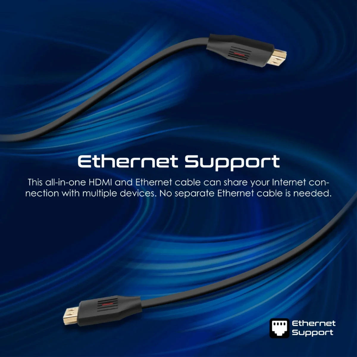 كابل HDMI 3 متر يدعم 4K@60Hz وتوافق شامل مع أجهزة الألعاب والشاشات من PROMATE - Image 3