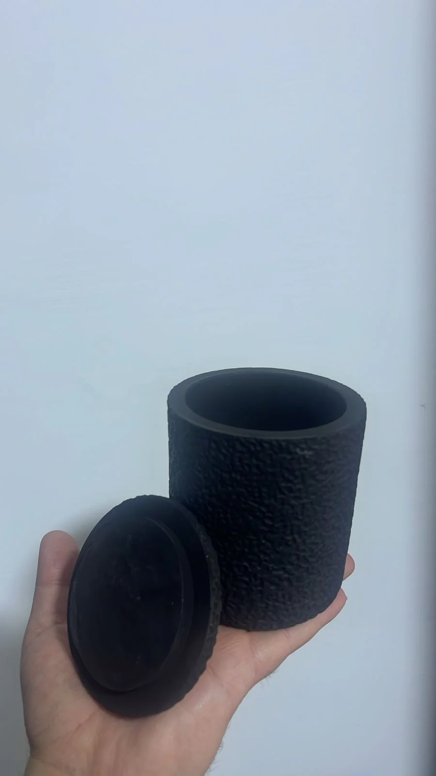 شمعة Stone Cande الفاخرة حجر مصقول يدويًا، شمع طبيعي معطر، قطعة ديكور دائمة - Image 4