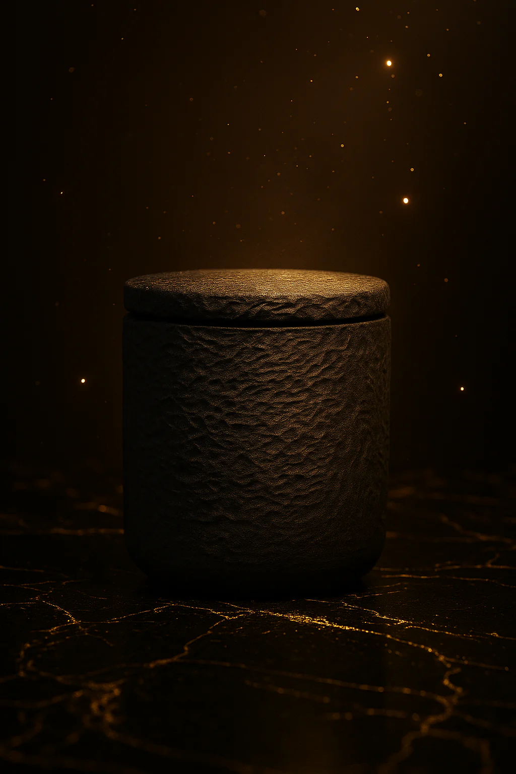 شمعة Stone Cande الفاخرة حجر مصقول يدويًا، شمع طبيعي معطر، قطعة ديكور دائمة - Image 7