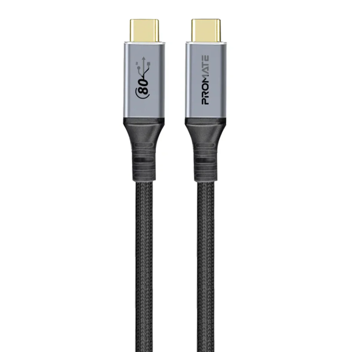 كابل USB4 احترافي بسرعة 80 جيجا وبقوة 240 واط مع دعم فيديو 8K من PROMATE