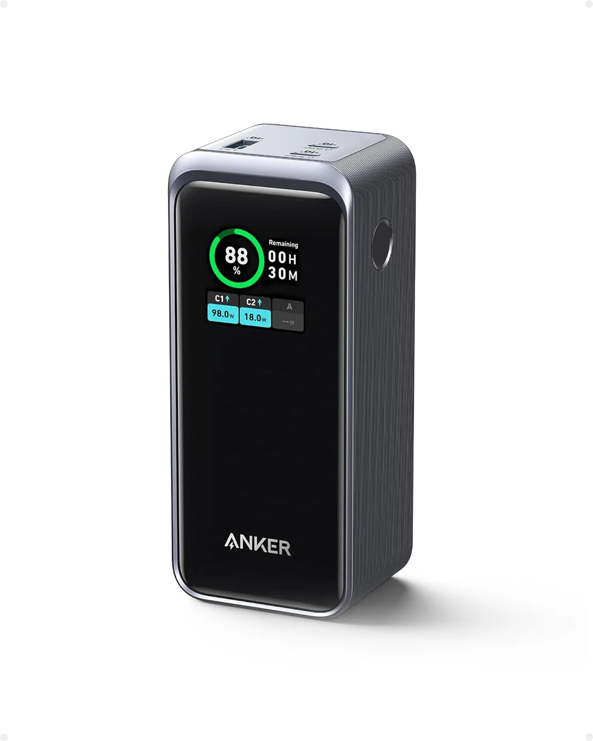 باور بانك 20000MAH بخرج 200W يشحن لابتوبين 100W لكل منهما من Anker