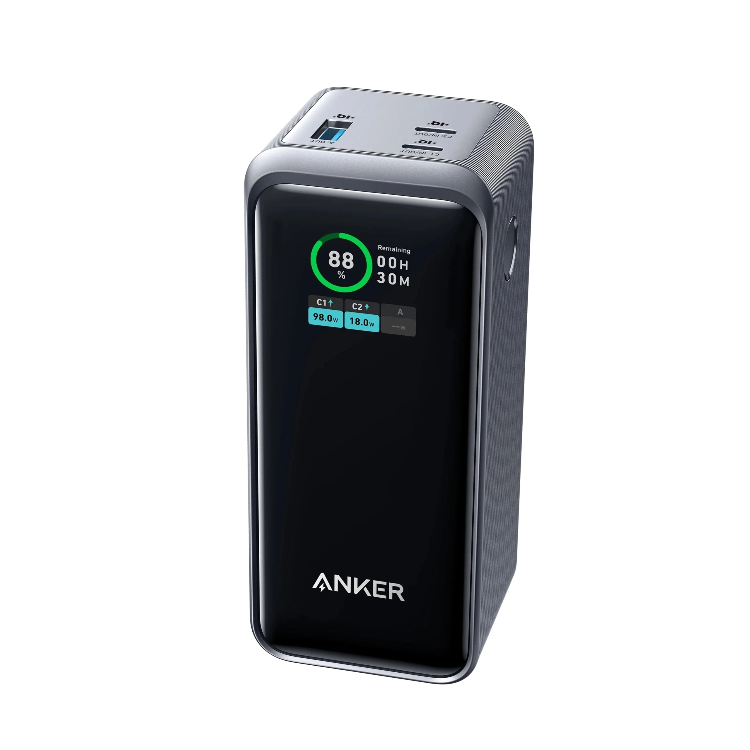 باور بانك 20000MAH بخرج 200W يشحن لابتوبين 100W لكل منهما من Anker - Image 2