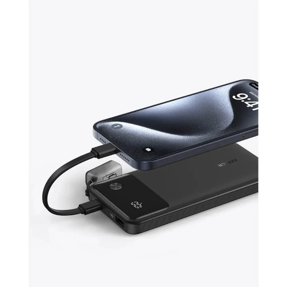 باور بانك A1384H21 سعة 20000MAH مع USB-C مدمج وشحن PD 30W من Anker - Image 6
