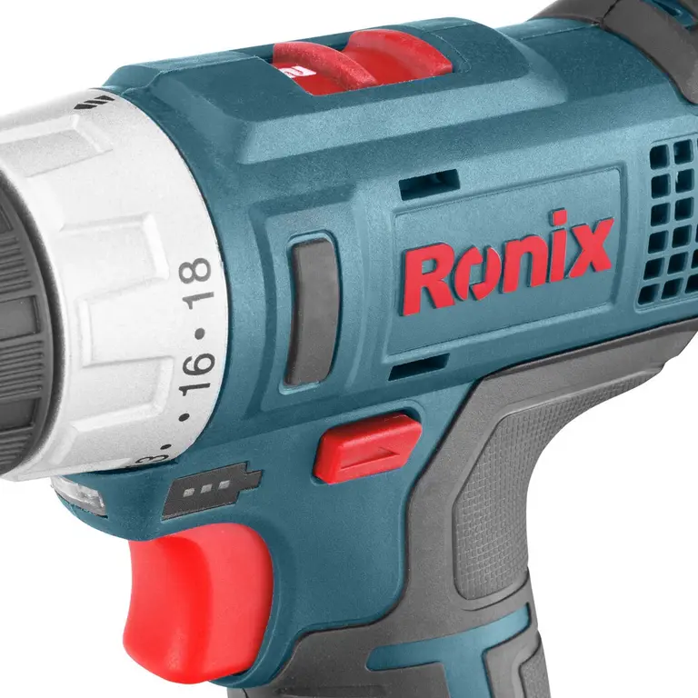 دريل شحن 12 فولت بطارية سامسونج من RONIX - Image 7