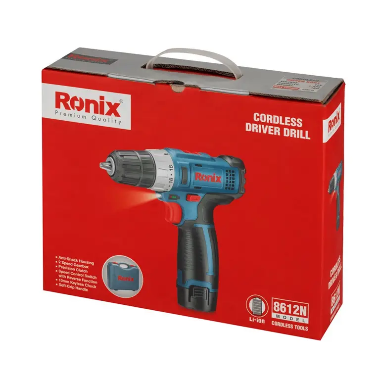 دريل شحن مقاوم للماء 12 فولت من RONIX - Image 2