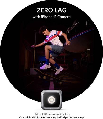 فلاش LED لـ iPhone لتحسين الإضاءة - رمادي غامق من Anker - Image 5