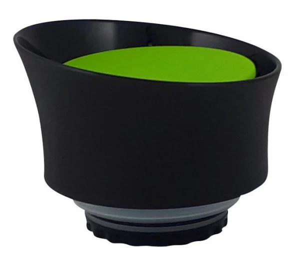 مطرة مشروبات سعة 400 مل من Helios Click N Drink - ستيل وأخضر - Image 5