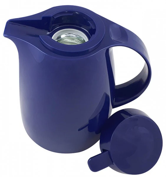 تيرموس سعة 1 لتر من Helios Servitherm - أزرق داكن - Image 2