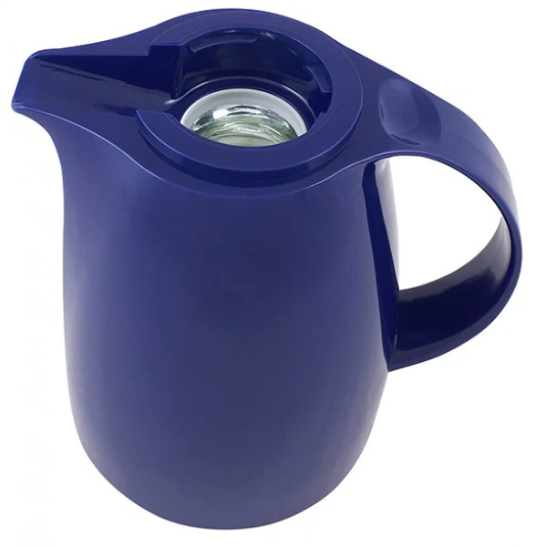 تيرموس سعة 1 لتر من Helios Servitherm - أزرق داكن - Image 3