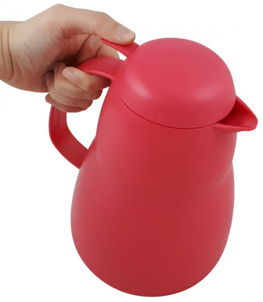 تيرموس سعة 1 لتر من Helios Zeo - زهري مائل للأحمر - Image 4
