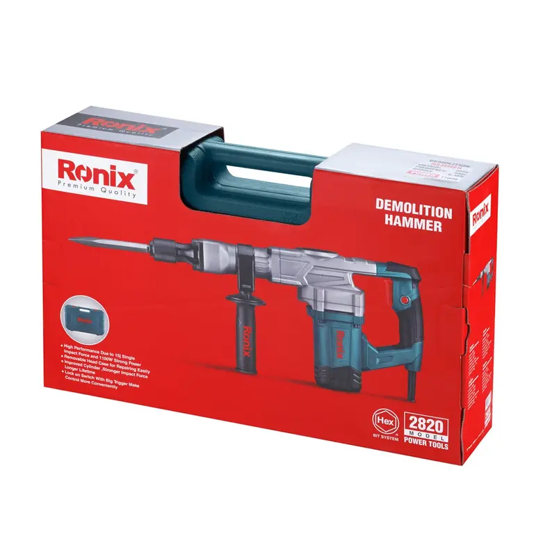 همر هدم 5.5كغم 1100 واط من RONIX - Image 6