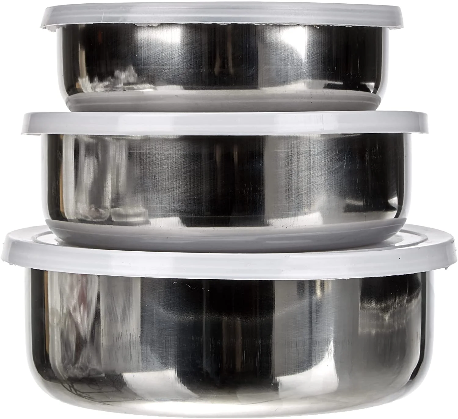 طقم 3 حافظات طعام ستيل من Steel - Image 2