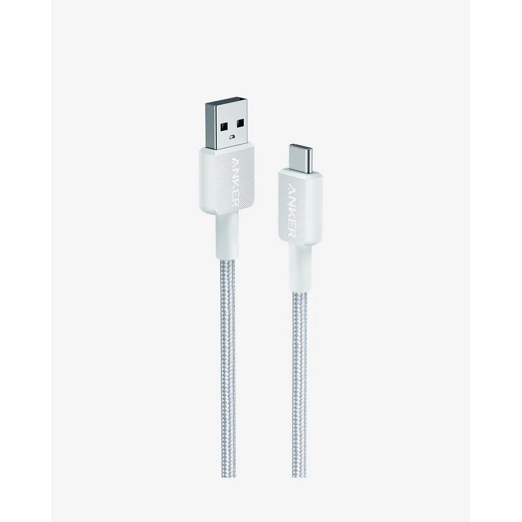 كابل USB-A إلى USB-C مضفّر 3 ft لنقل بيانات بسرعة 480MB/s من Anker - Image 2