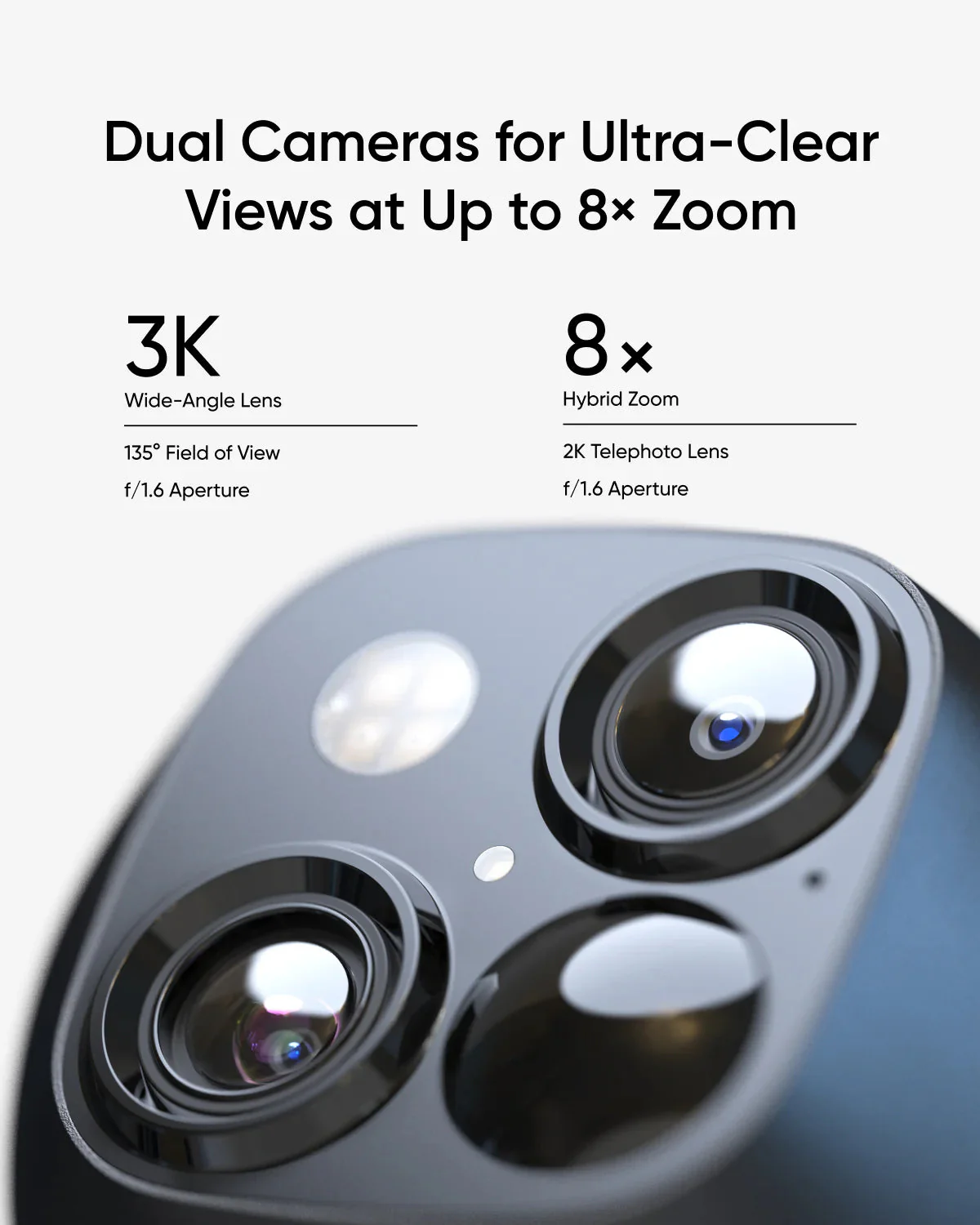 كاميرا مراقبة 3K مع تكبير 8× وتغطية 360° تعمل بالطاقة الشمسية من Anker - Image 3