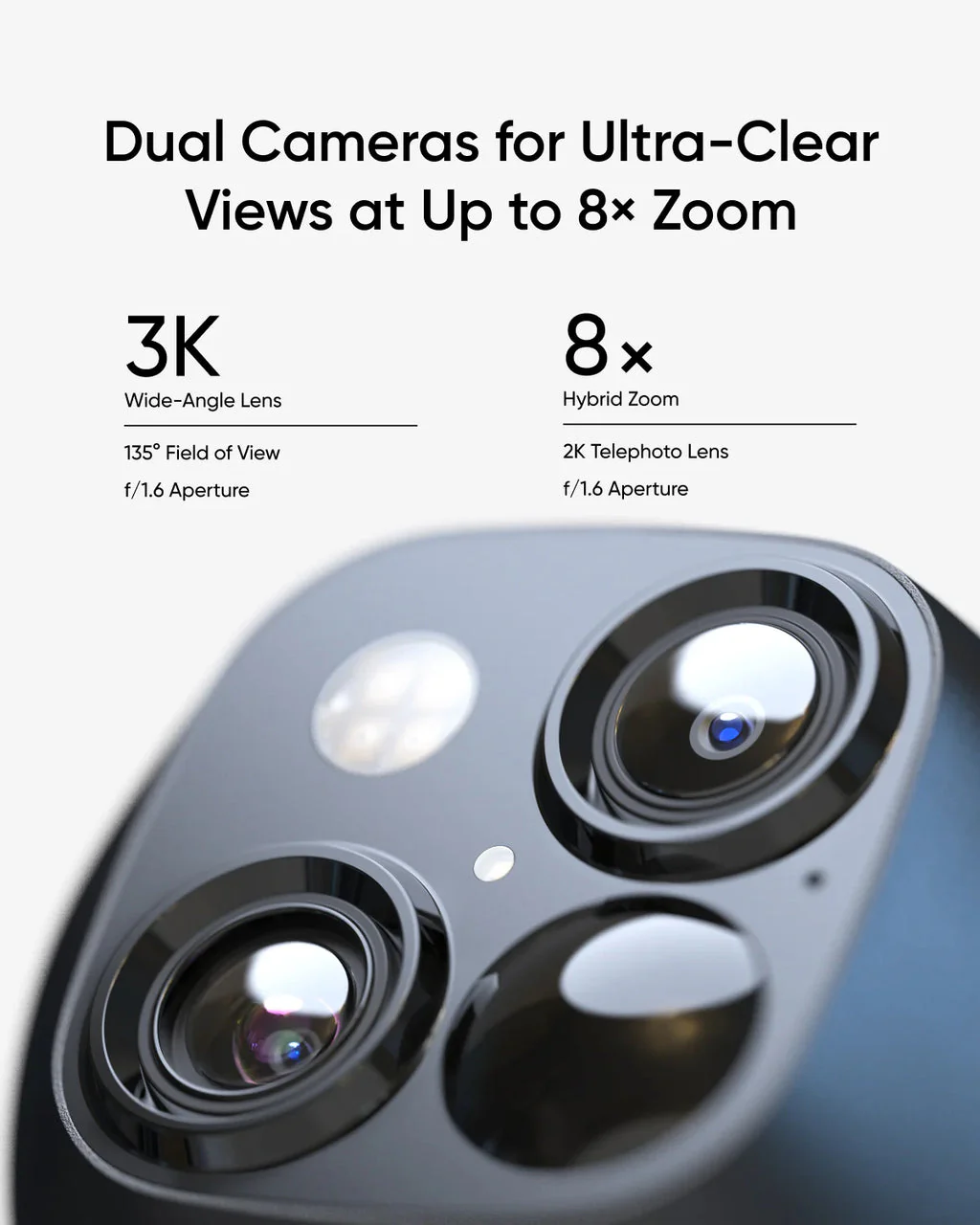 كاميرا مراقبة 3K مع تكبير 8× وتغطية 360° تعمل بالطاقة الشمسية من Anker - Image 8