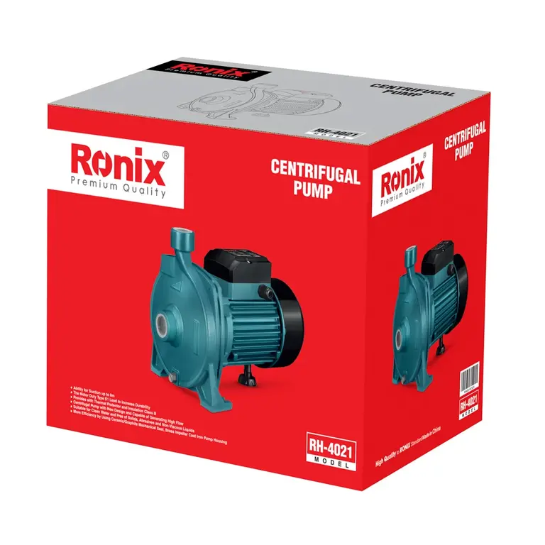 مضخة ماء 1 حصان عريض من RONIX - Image 3