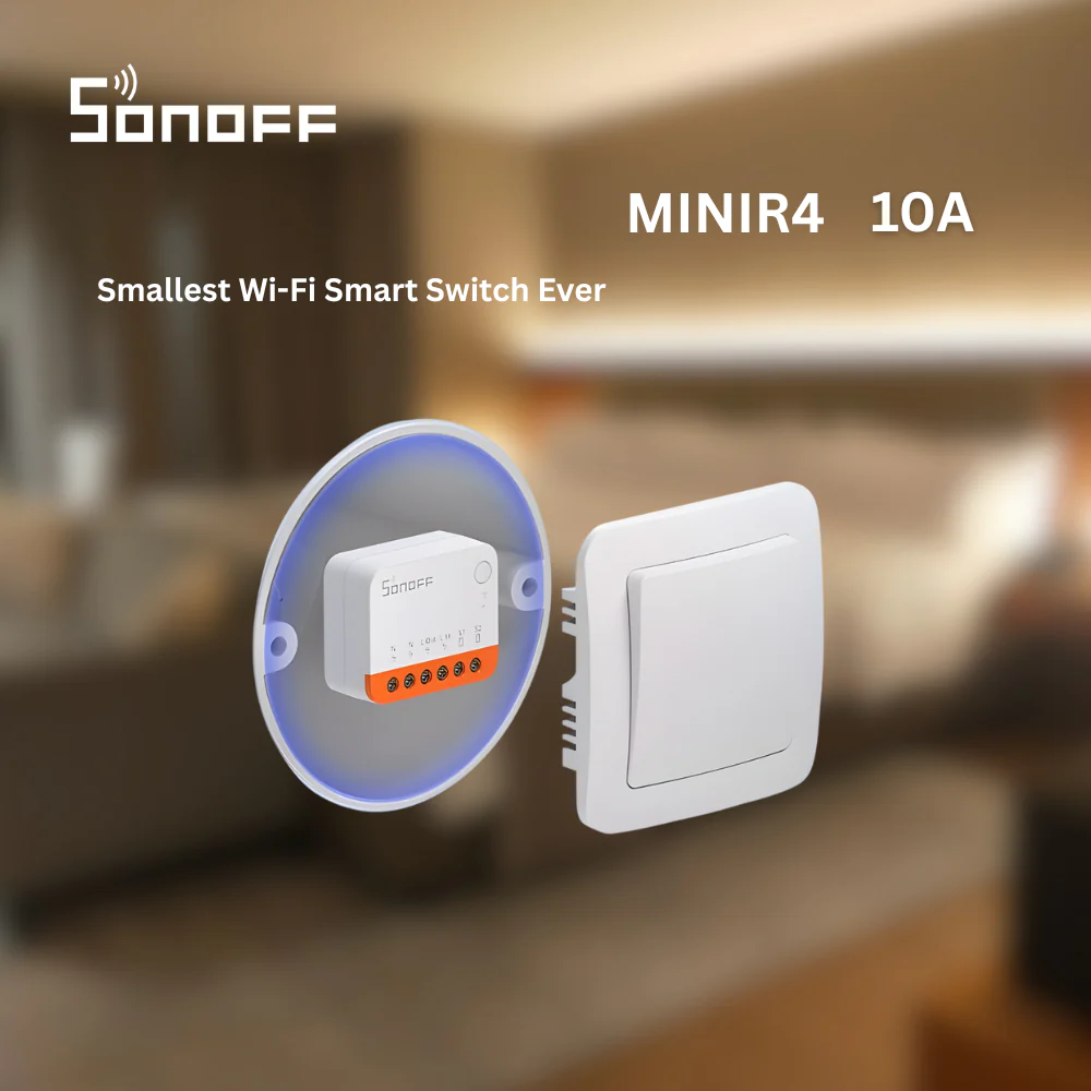 مفتاح SONOFF MINIR4 الذكي للتحكم عن بُعد | هيكل قوي وأتمتة منزلية من sonoff - Image 2