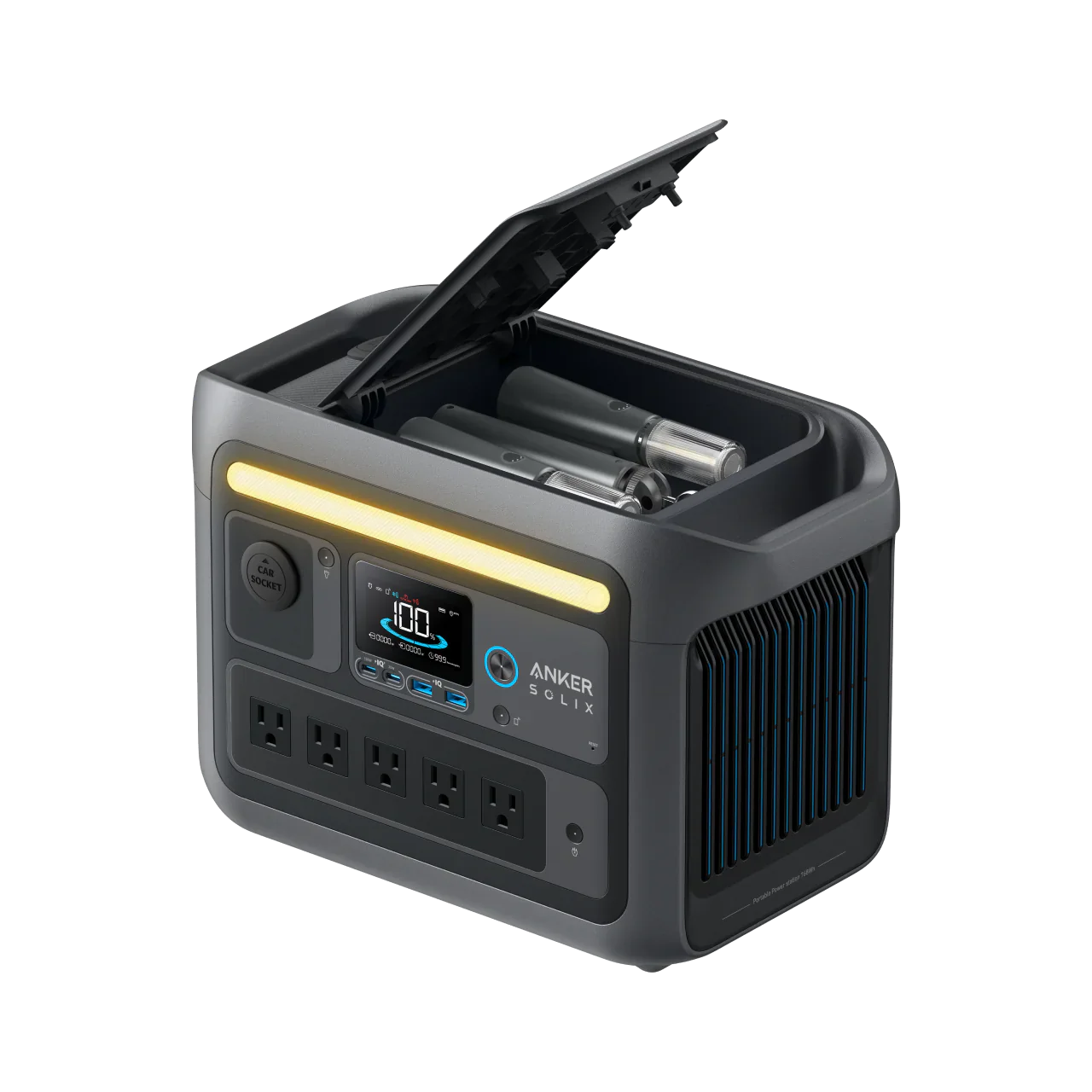 محطة طاقة محمولة 1200W لتشغيل الأجهزة في الخارج والطوارئ من Anker - Image 2