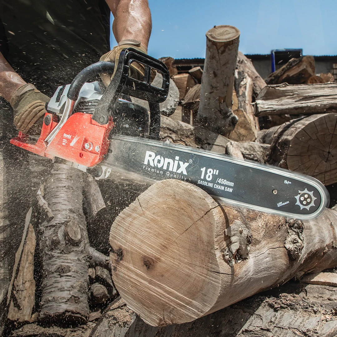 منشار شجر بنزين 18" من RONIX - Image 8