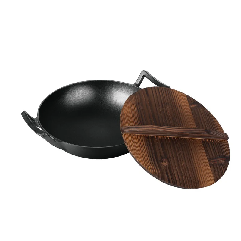 مقلاة عميقة بغطاء 30 سم حديد من Berlinger Haus Cast Iron - سترونغ مولد