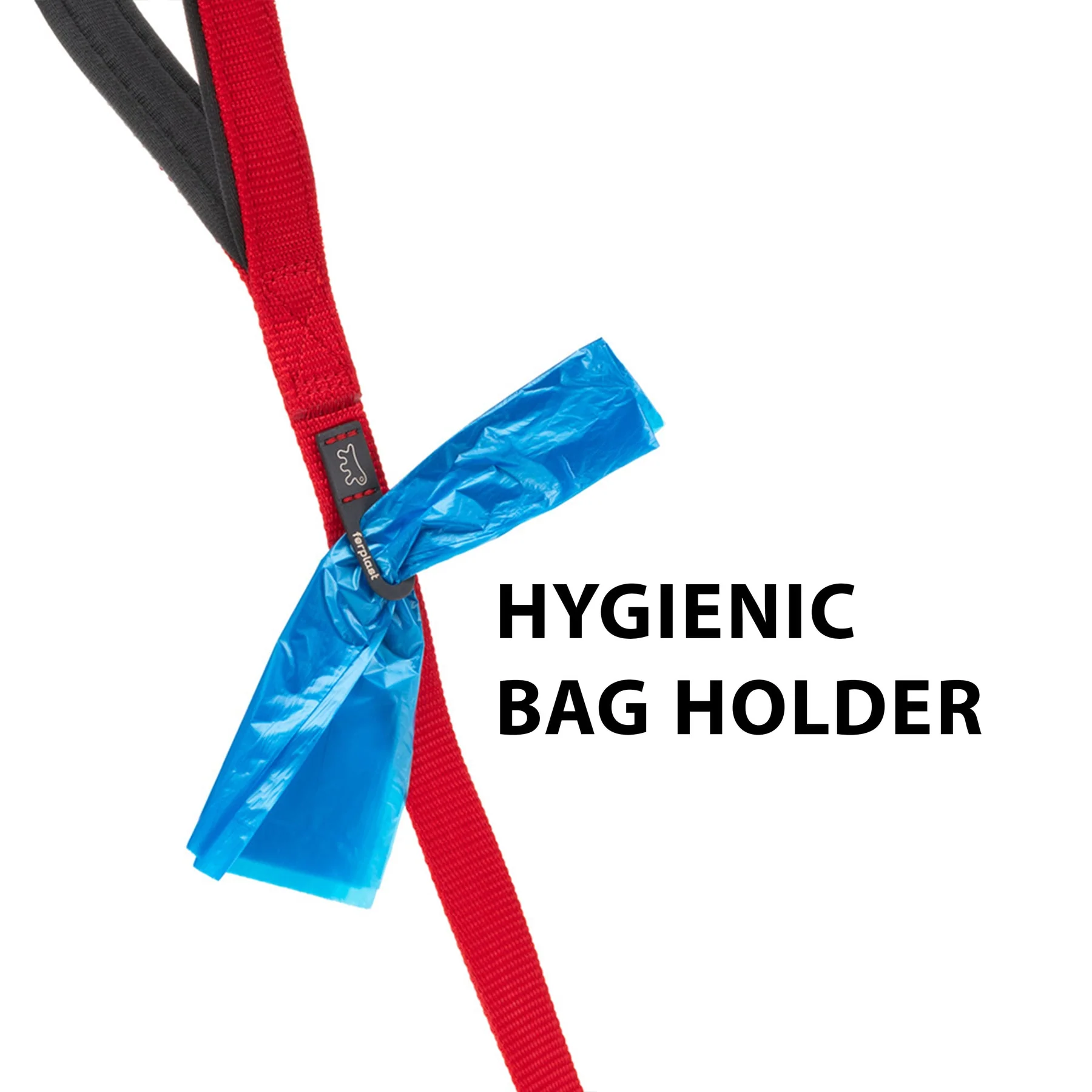 مقود نايلون 120 سم بمقبض مبطن للكلاب من Ferplast - Image 2