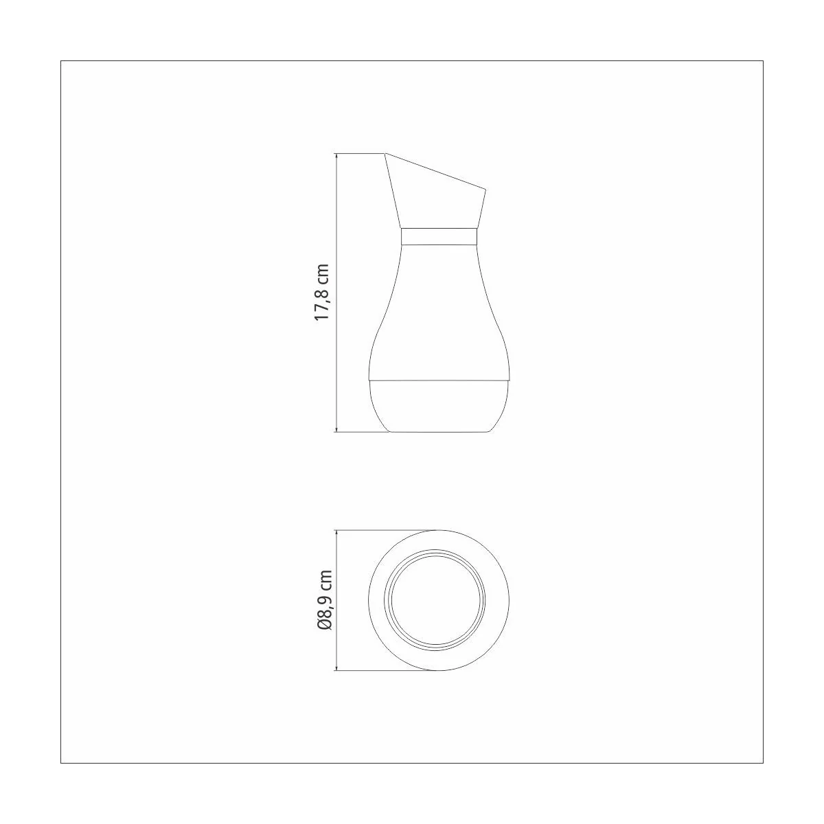 مطرة زيت/خل زجاج 390 مل من Tramontina Realce - Image 7