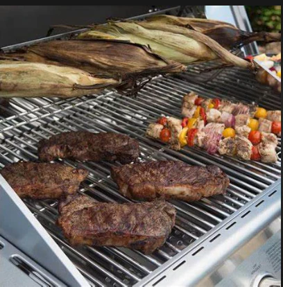 شواية غاز ستانلس ستيل 4 شعلات غاز من NEXGRILL - Image 4