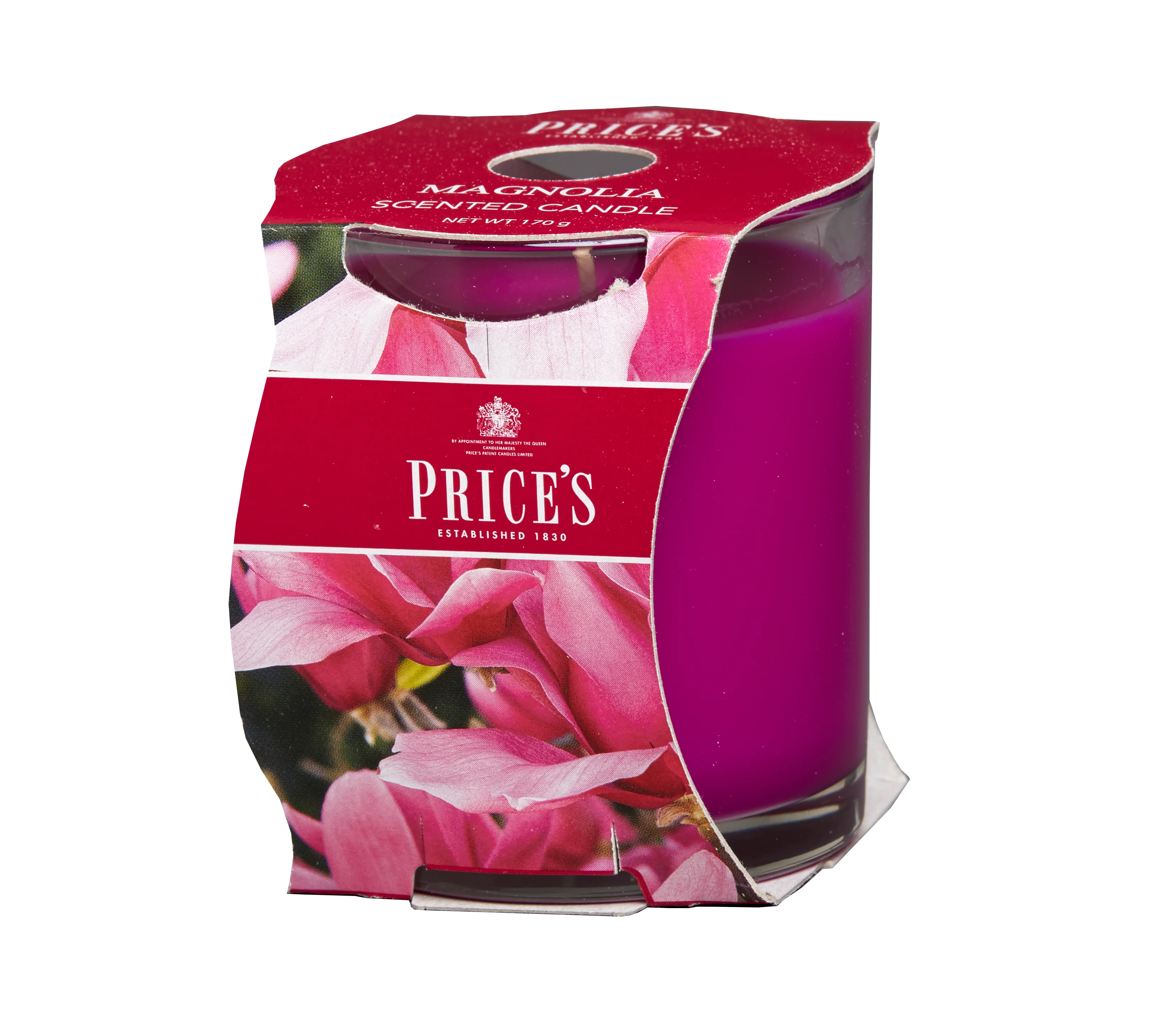 شمعة معطرة بكوب من Price's - ماغنوليا