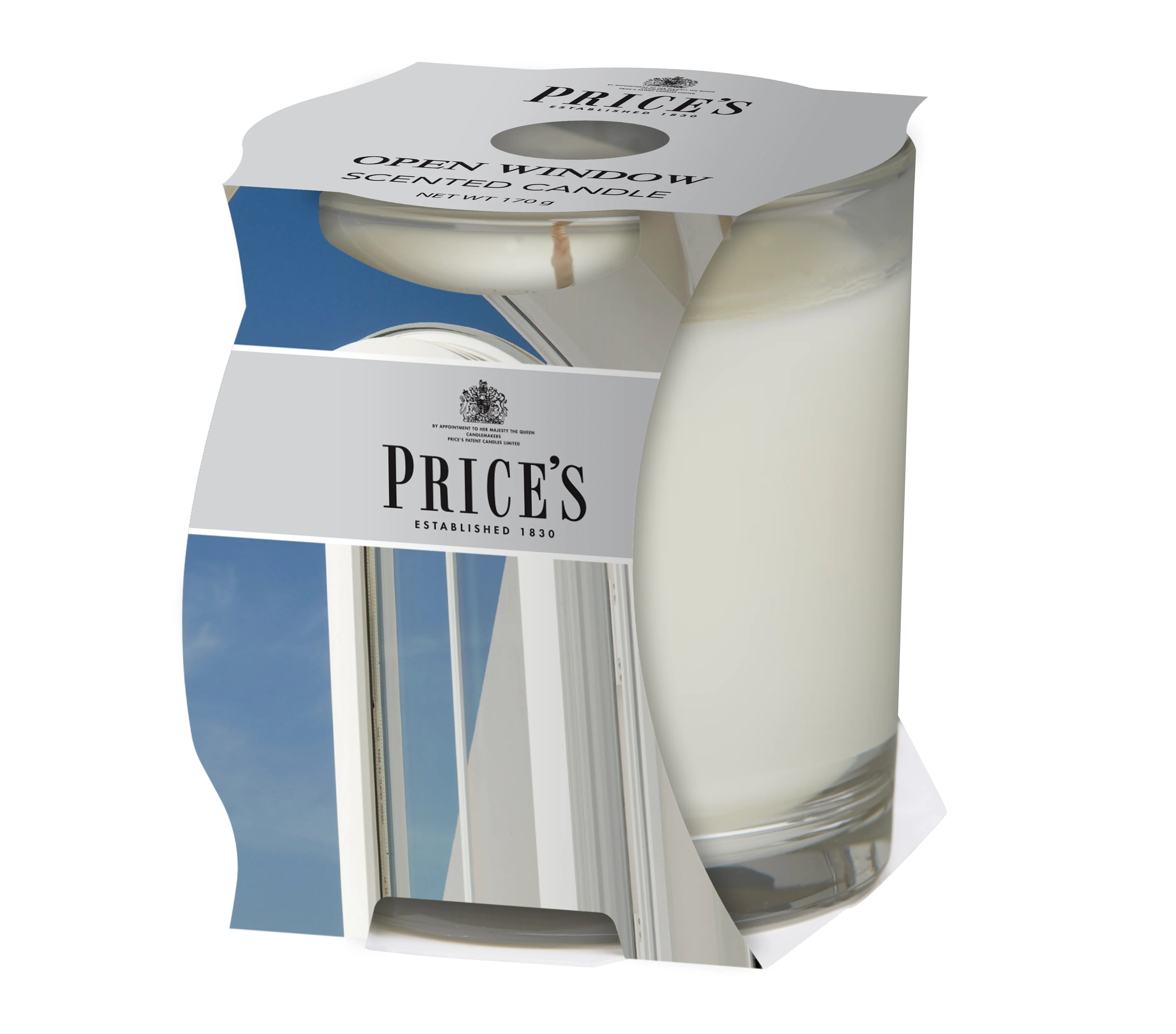 شمعة معطرة بكوب من Price's - النسيم العليل