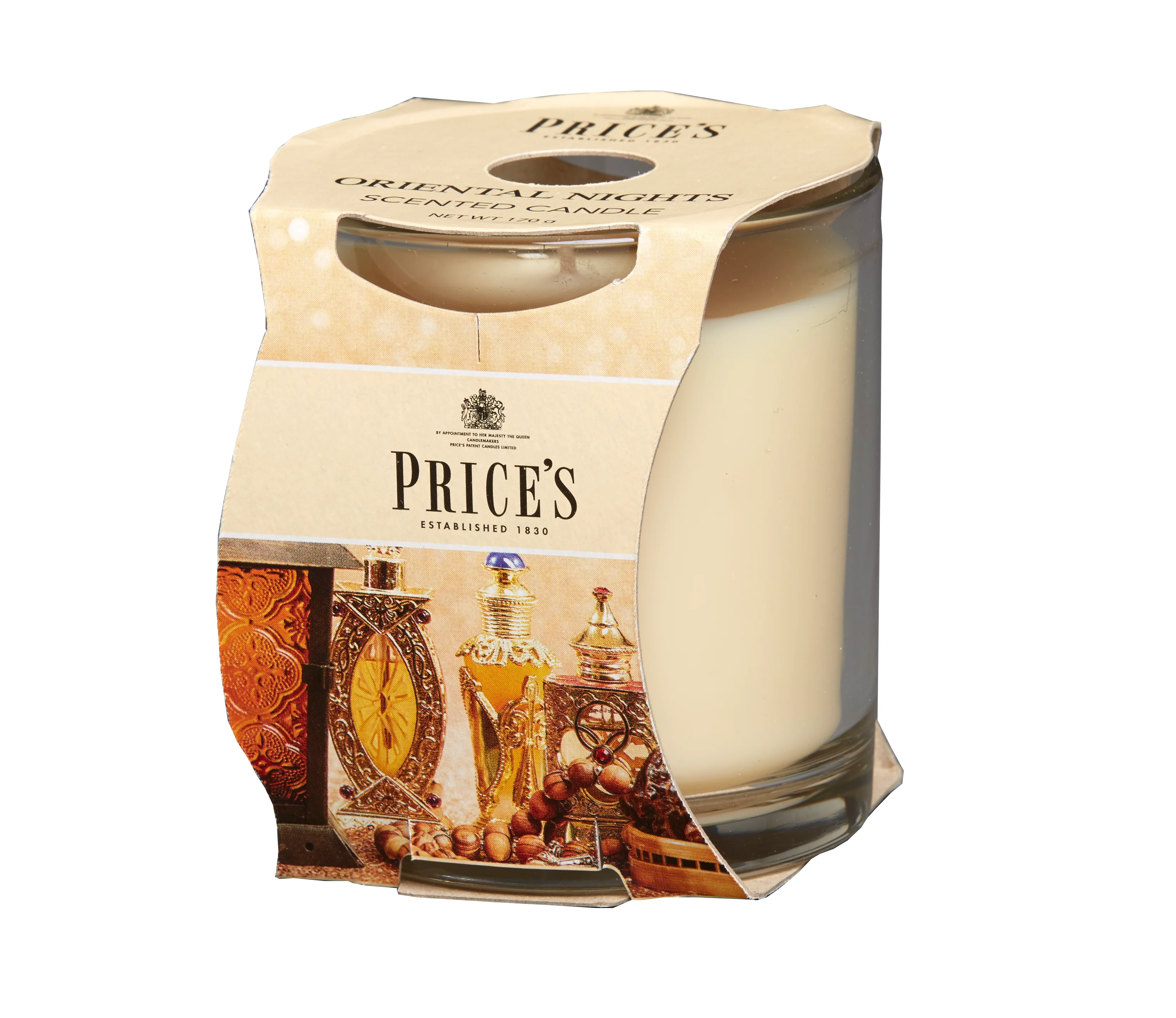 شمعة معطرة بكوب من Price's - ليالي شرقية
