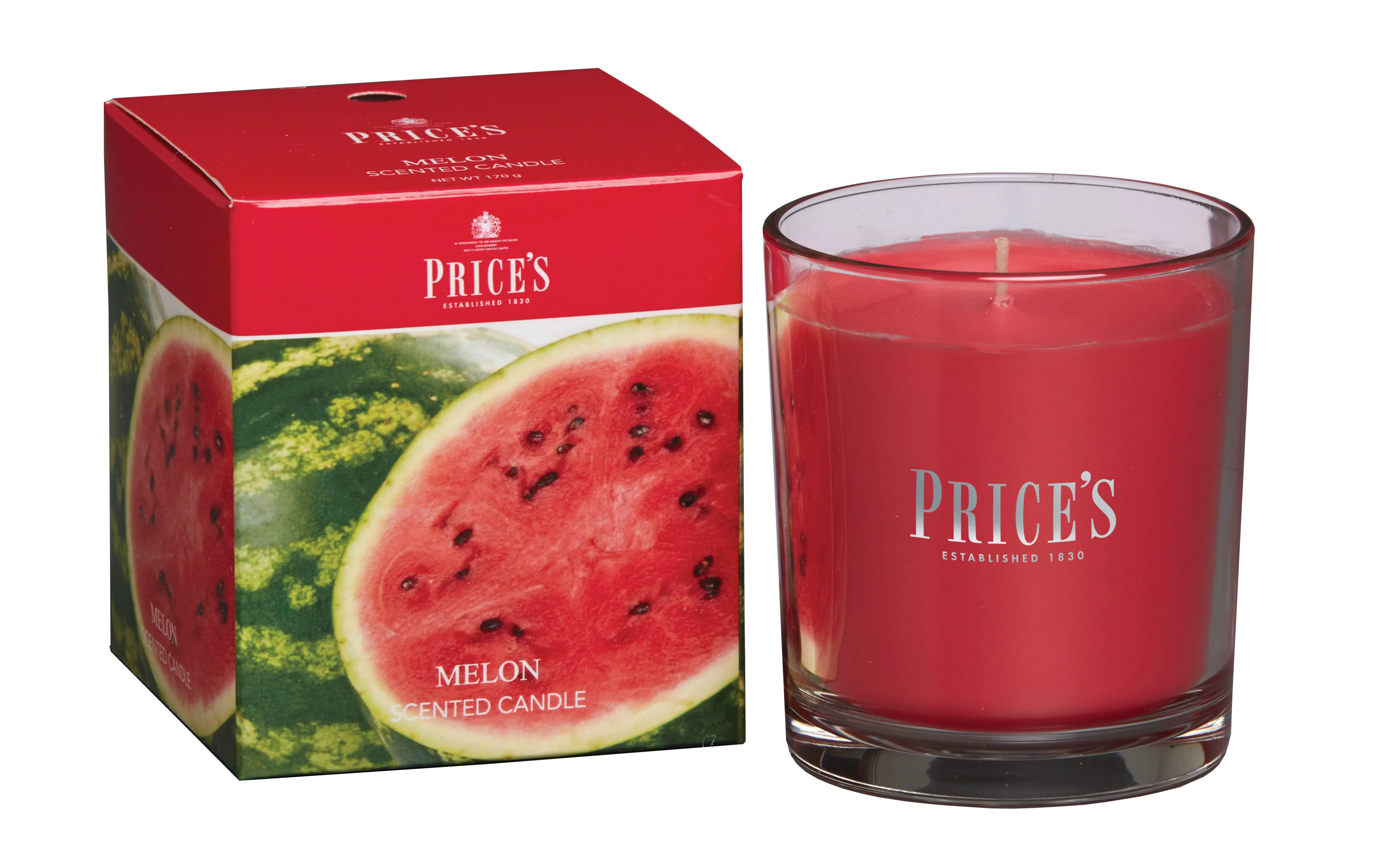 شمعة معطرة بكوب من Price's - البطيخ