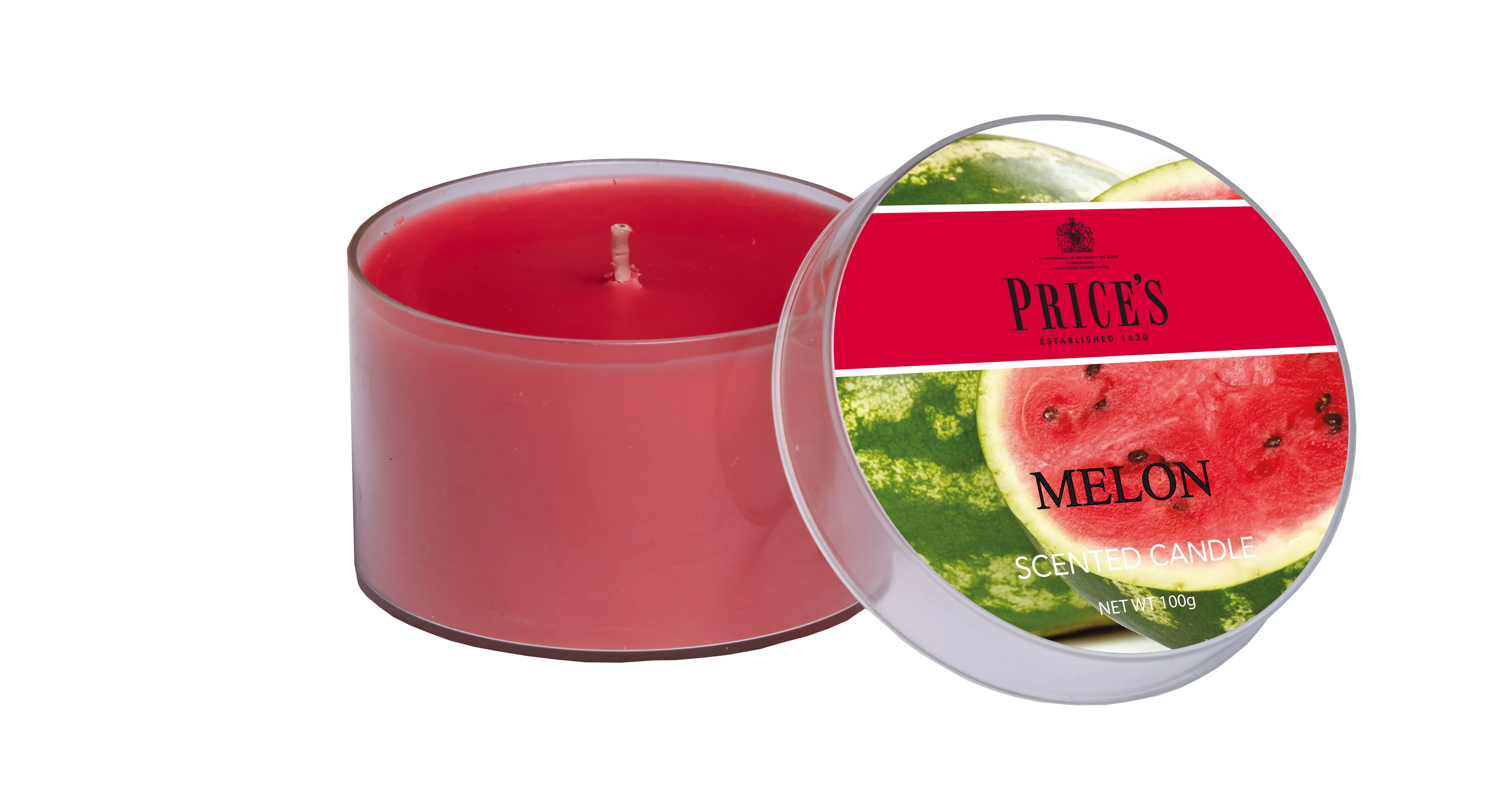 شمعة معطرة بعلبة من Price's - البطيخ