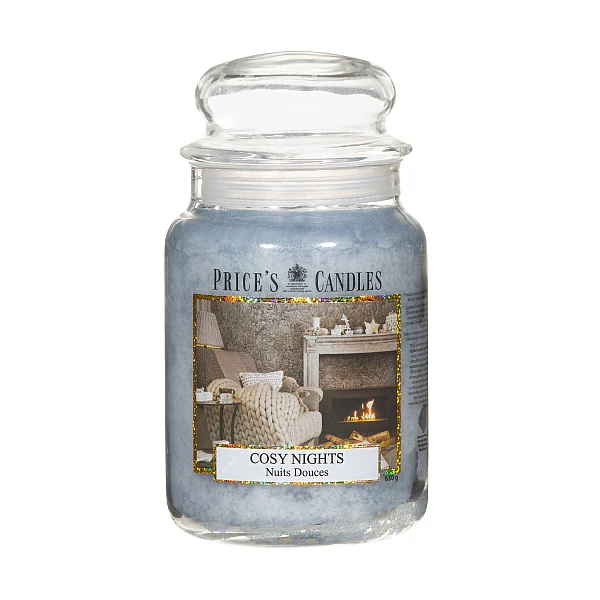 شمعة معطرة كبيرة بمرطبان بعبير الليالي الدافئة من Price's