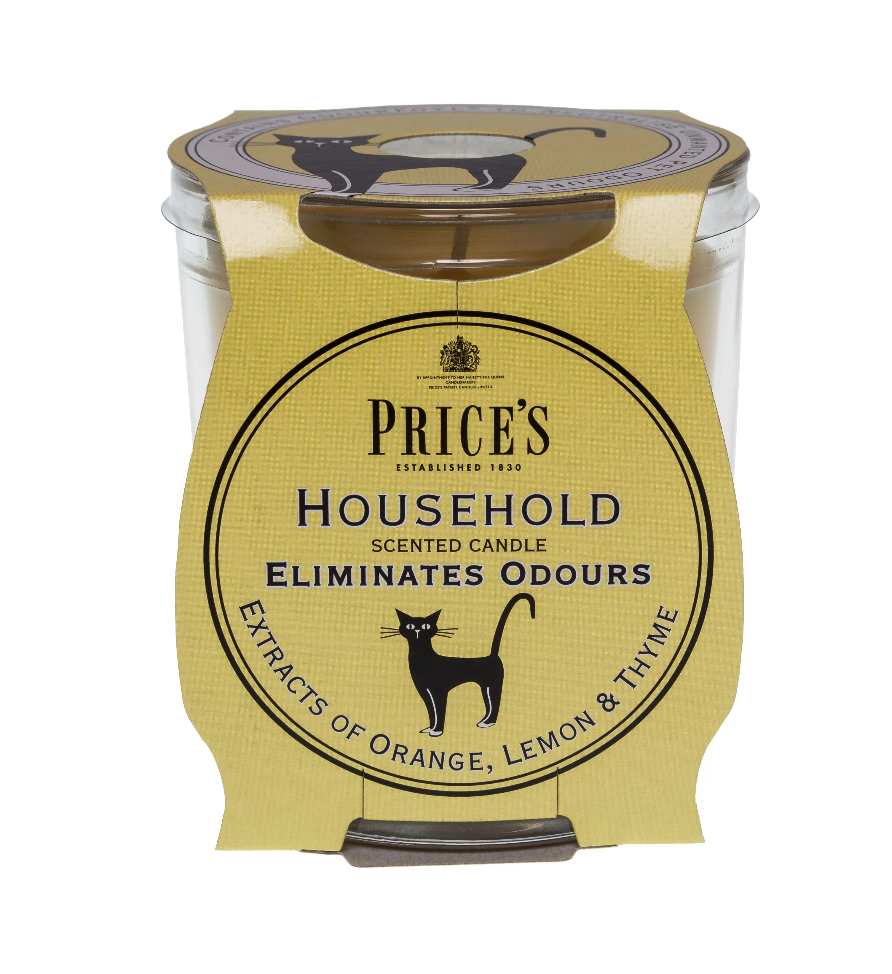 شمعة معطرة بكوب مزيلة للروائح الغير محببة من Price's - Image 3