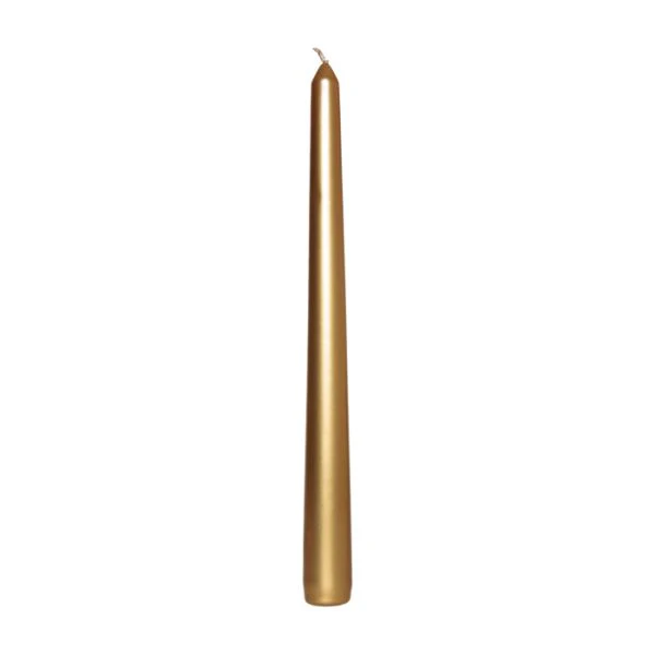 طقم شموع عشاء قطعتين من Price's Venetian - ذهبي - Image 2