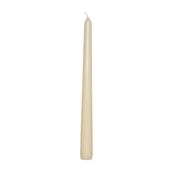 طقم شموع عشاء قطعتين من Price's Venetian - عاجي - Image 2