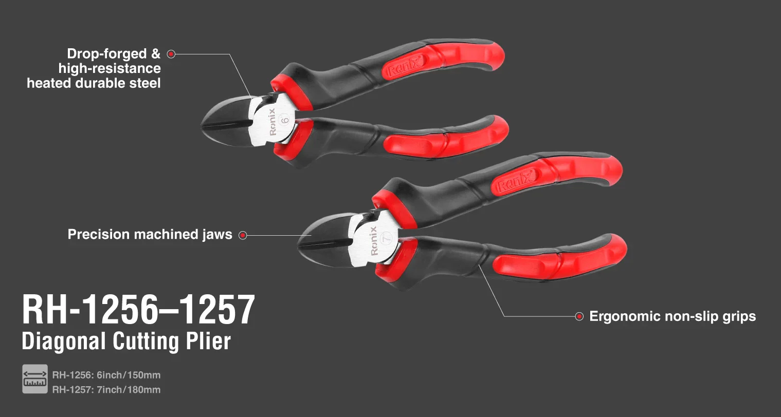 قطاعة كيبل كربون 6" من RONIX - Image 7