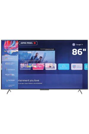 شاشة شارب 86 بوصة سمارت من جوجل - ريسيفر داخلي - UHD - 4k -144 Hz